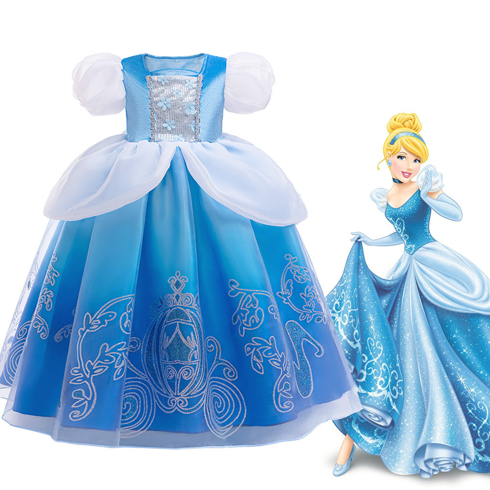 Costume da Cenerentola per Bambine