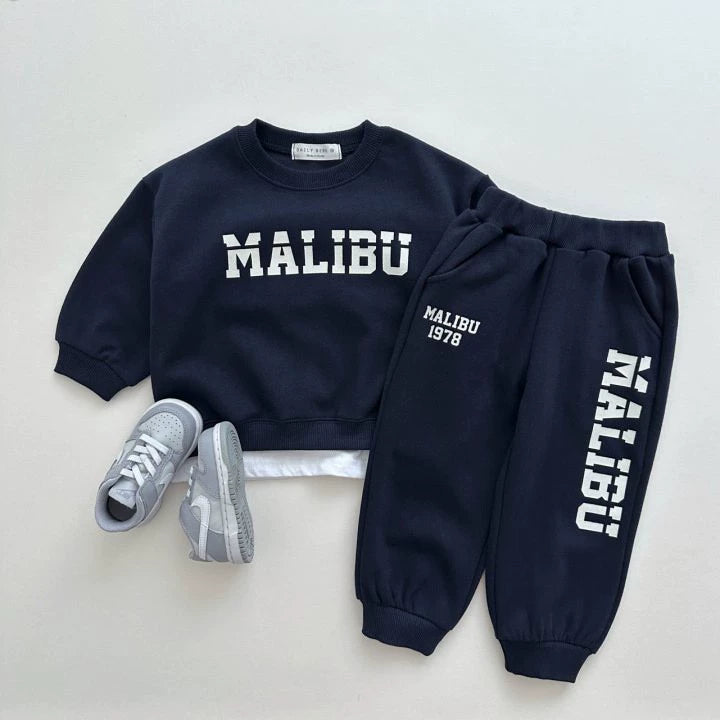 Completo Sportivo Bimbo “MALIBU 1978” – Felpa + Jogger