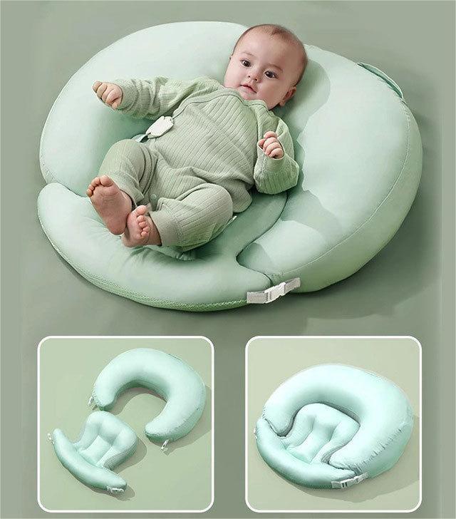 Cuscino Nido Multifunzione Neonato – Allattamento, Relax e Supporto, Smontabile e Regolabile
