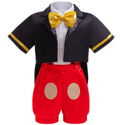 Costume Mickey Mouse completo di orecchiette