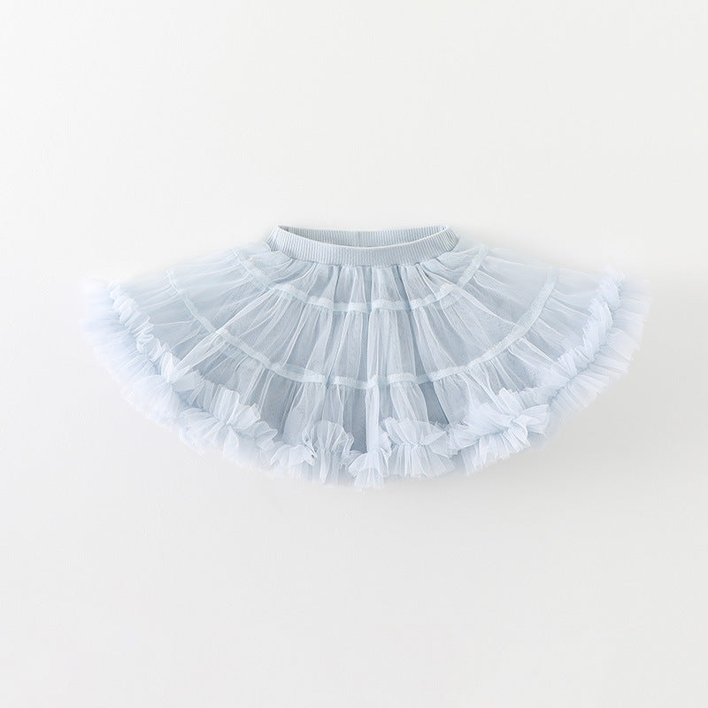 Gonna Tutu in Tulle per Bambina – Morbida e Voluminosa, Colori Pastello