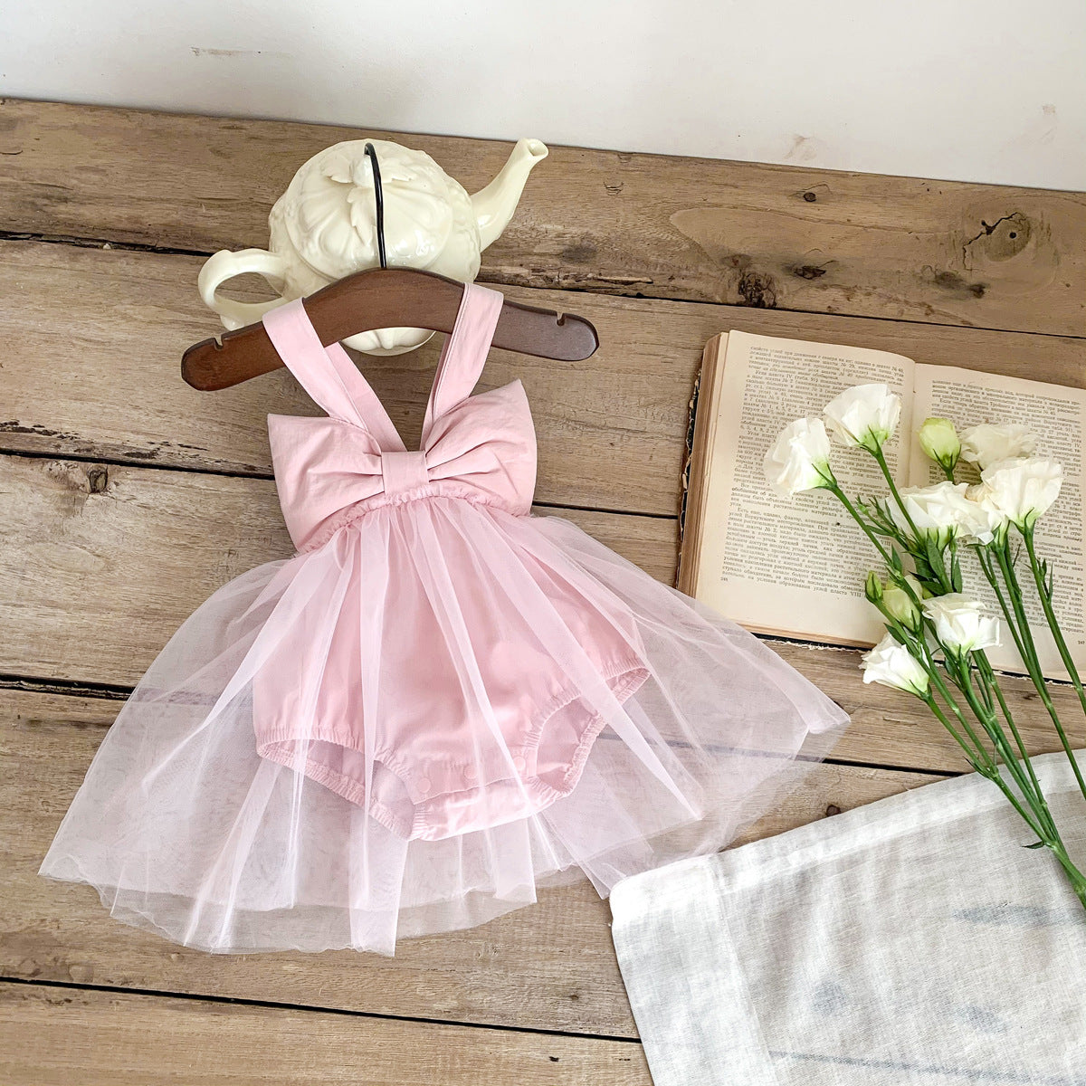 Pagliaccetto con tulle