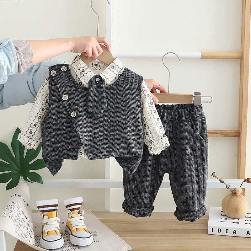 Set Elegante Bimbo 3 pezzi Autunno/inverno