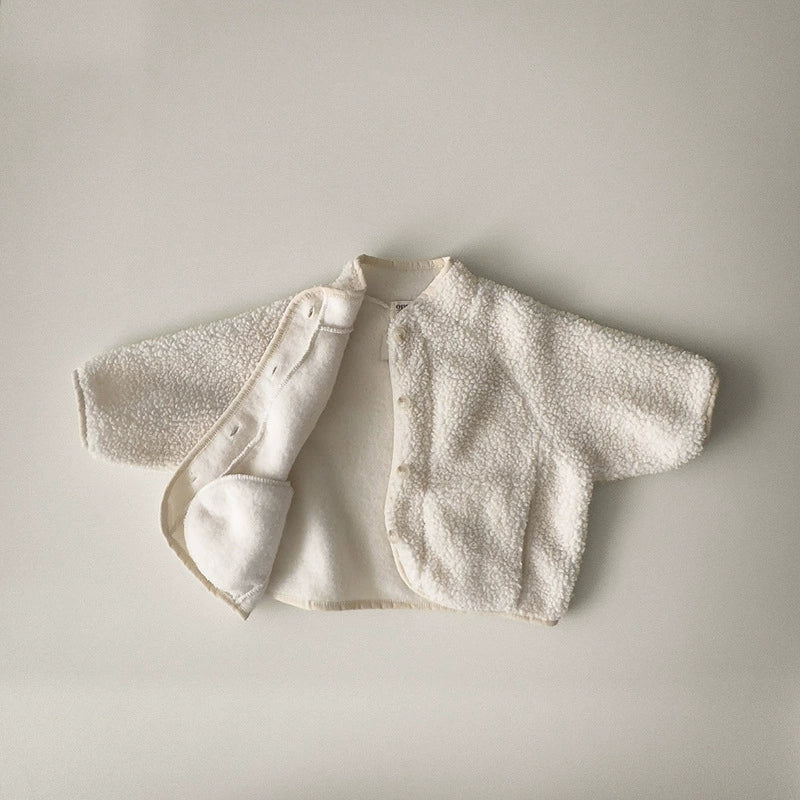 Giacca Neutra teddy morbida – Autunno/Inverno