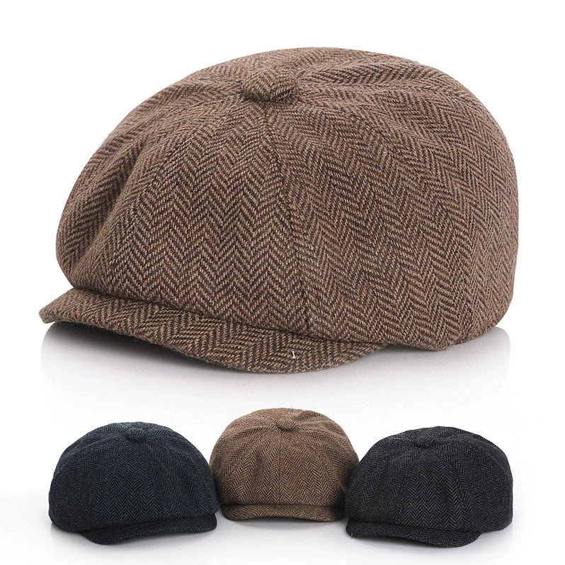 Cappello Bimbo  in Tweed – Stile Vintage Elegante