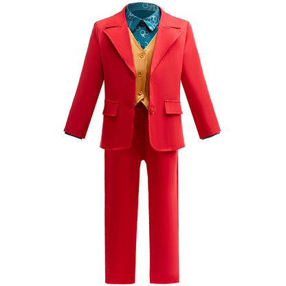 Costume Joker Iconico - Completo Rosso per Cosplay