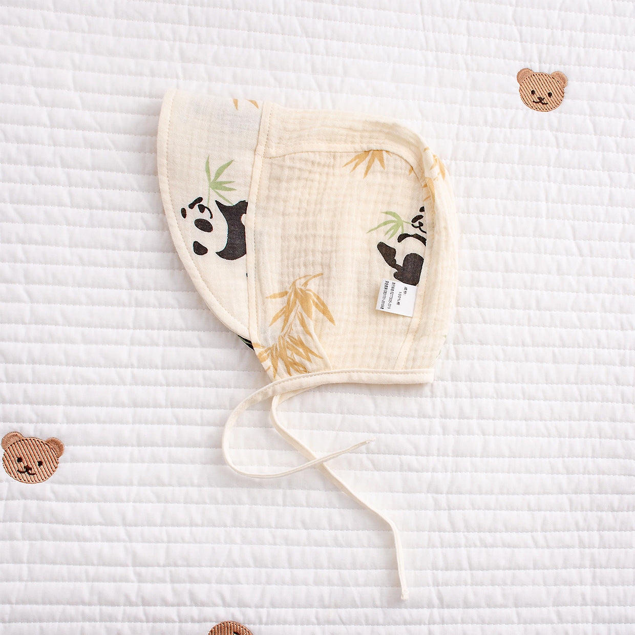 Cappellino in Mussola Neonato