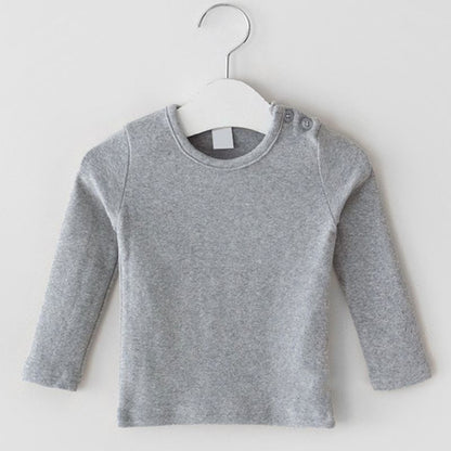 Salopette Neutra + t-shirt manica lunga