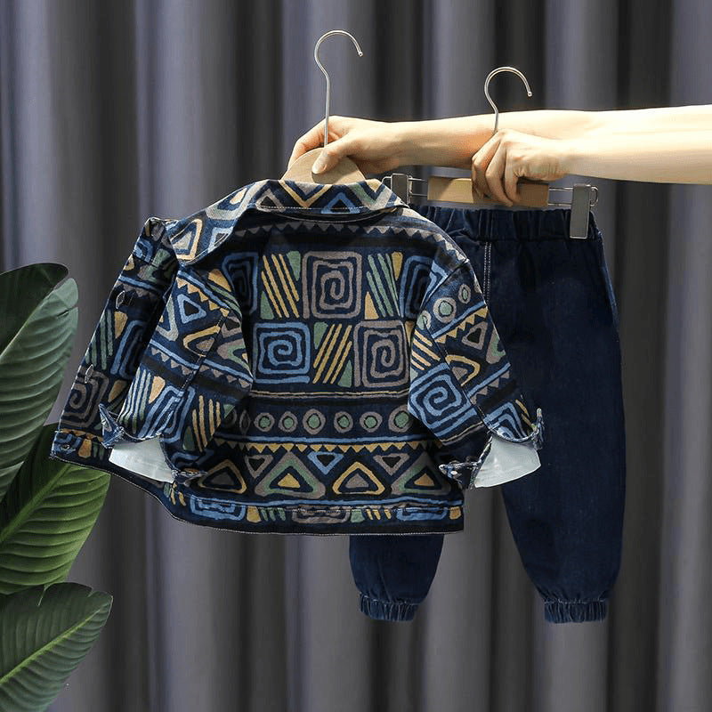 Set 3pz bimba Giacca,t-shirt e jeans