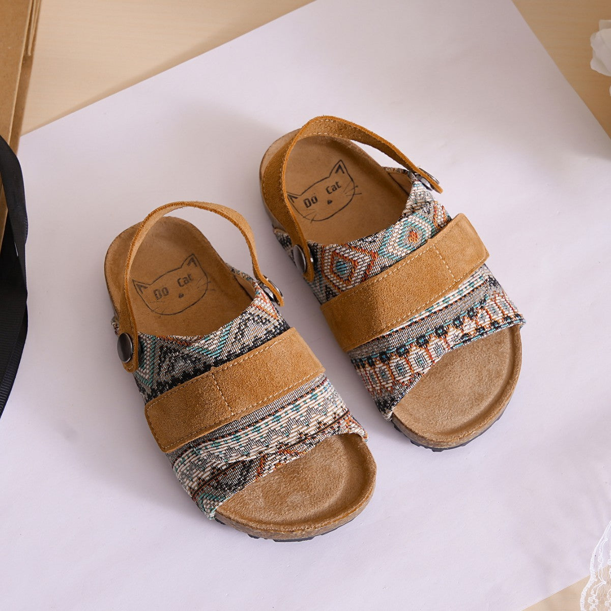 Sandali Maschietto con suola rigida