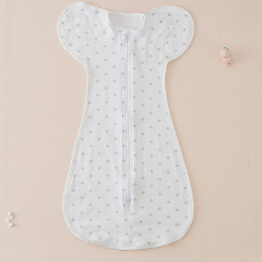 Sacco Nanna Neonato con Zip – Modello Farfalla | Fantasia Geometrica Minimal