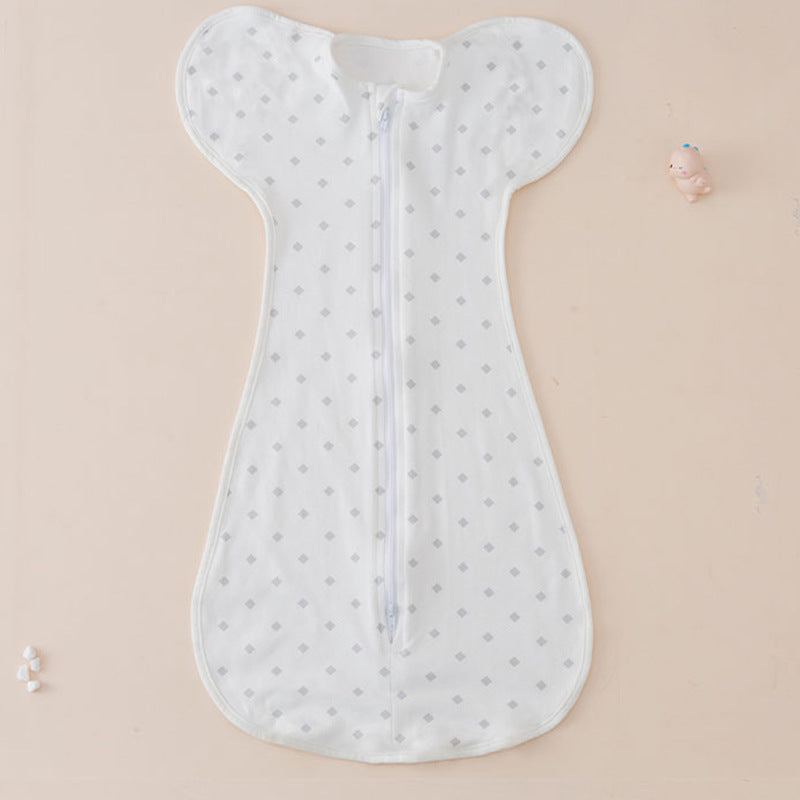 Sacco Nanna Neonato con Zip – Modello Farfalla | Fantasia Geometrica Minimal