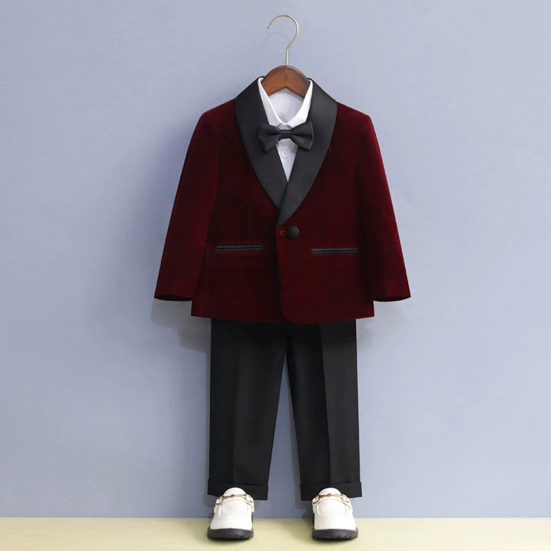 Smoking velluto – Nero / Verde / Bordeaux Autunno/Inverno