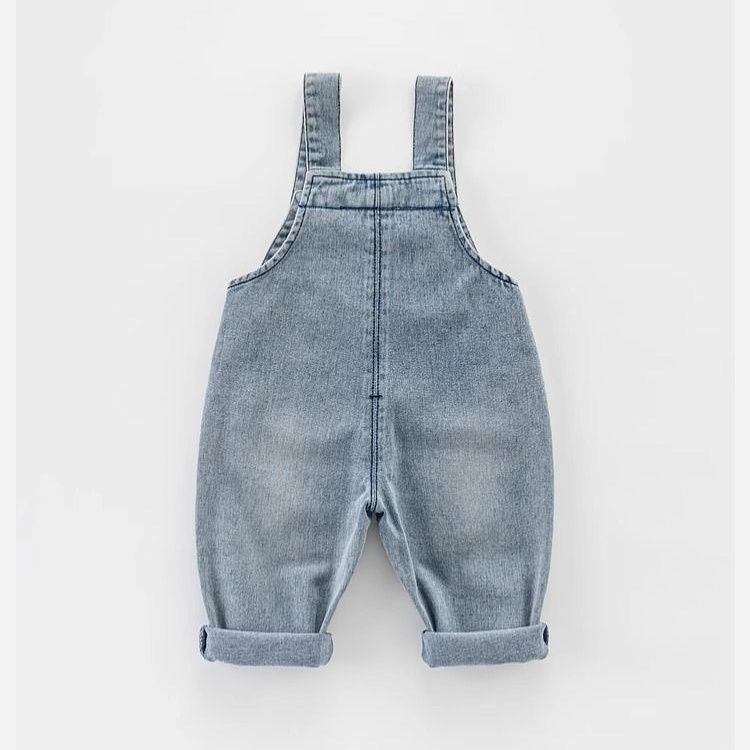 Salopette in denim per bambini – stile casual