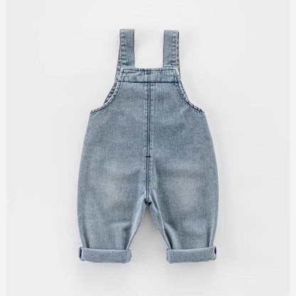 Salopette in denim per bambini – stile casual
