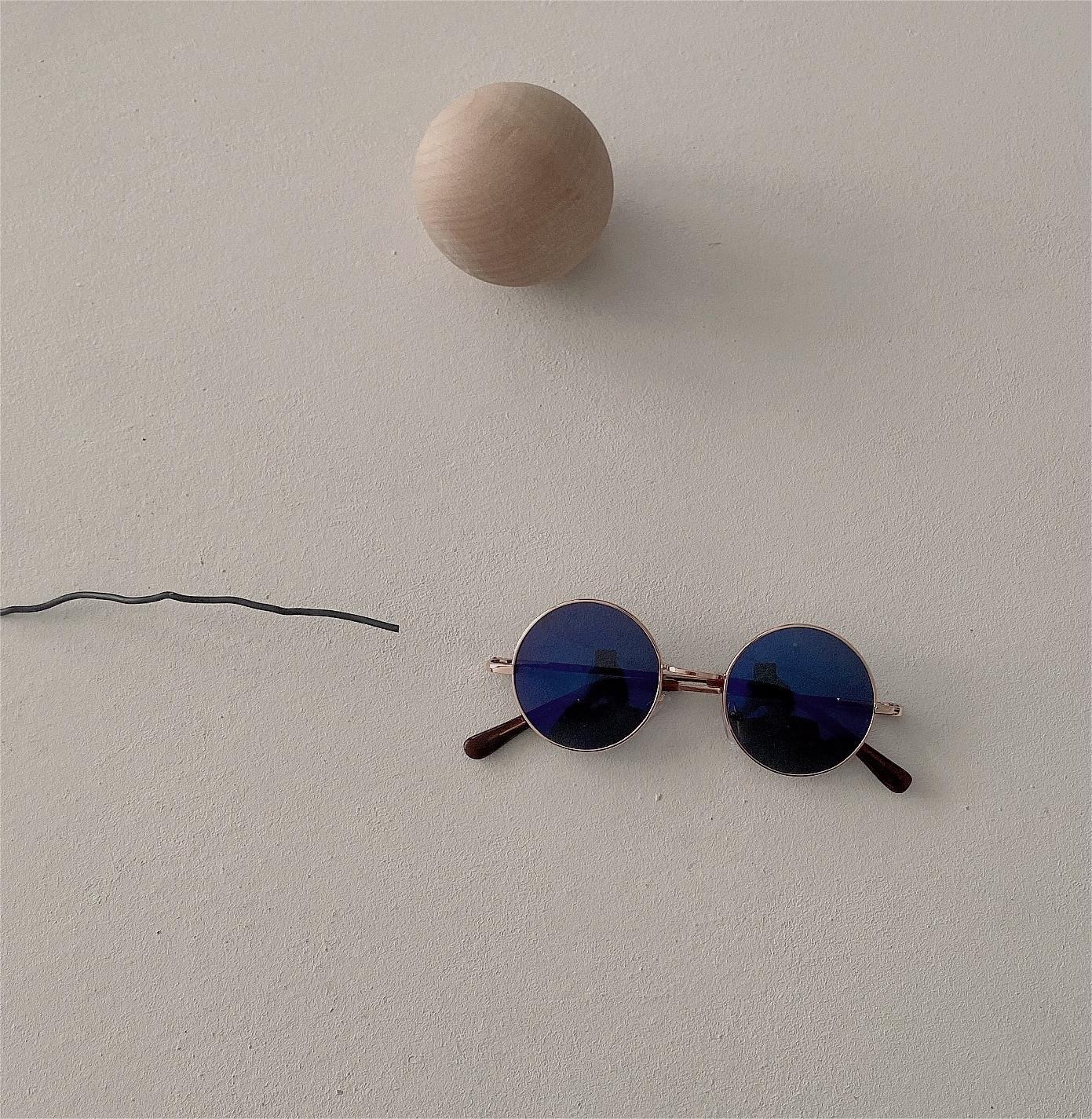 Occhiali da sole tondi vintage – Protezione UV400