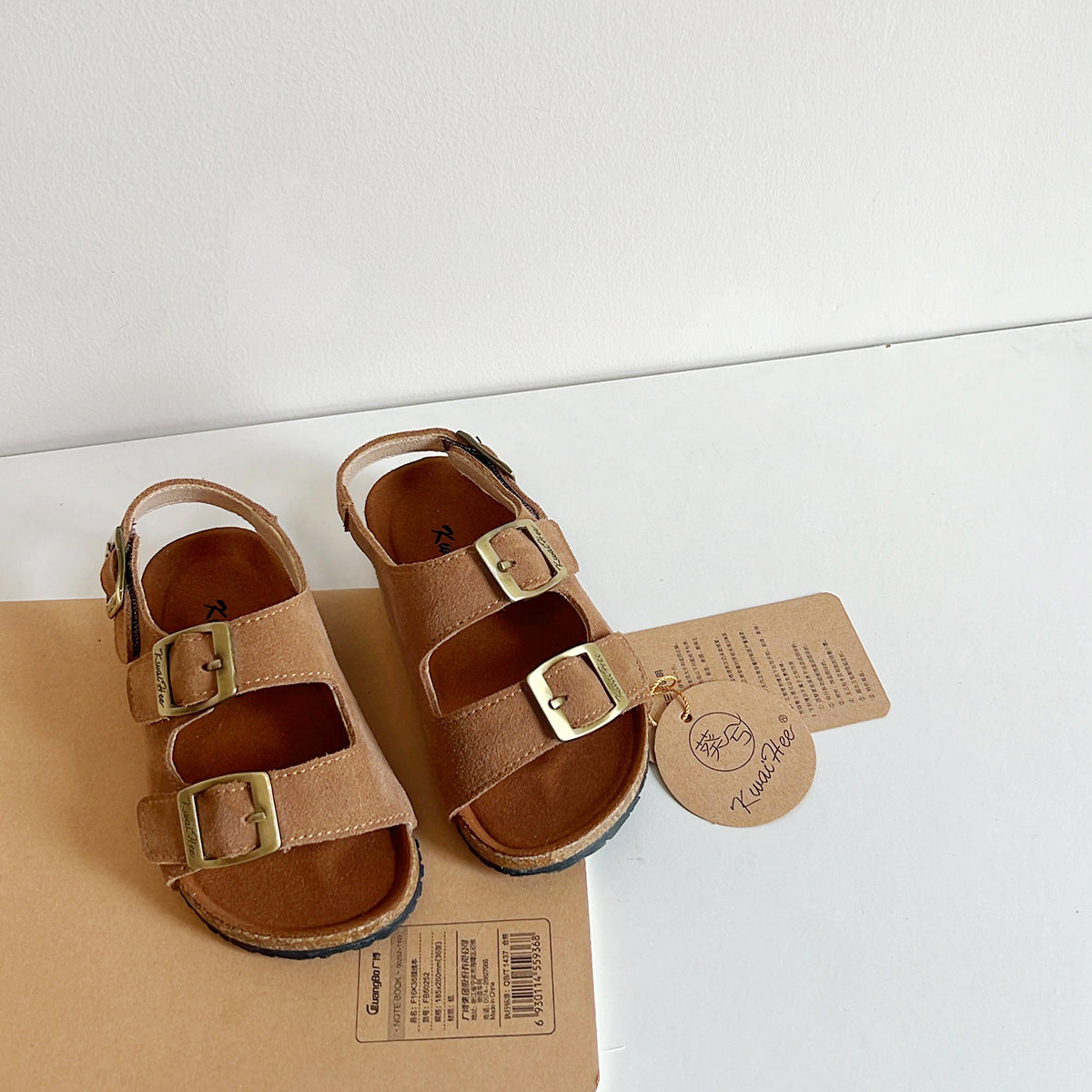 Sandali Maschietto con Suola Rigida