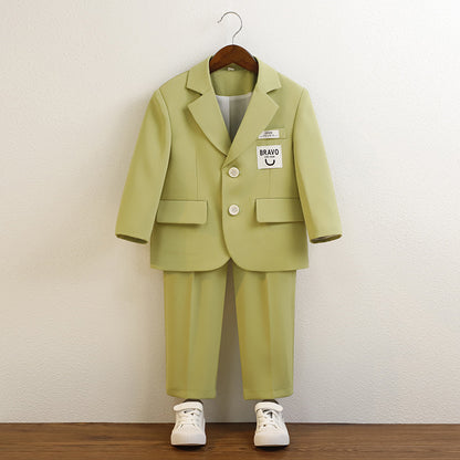 Completo Bambino 3 Pezzi  Giacca, Pantalone e T-Shirt basic