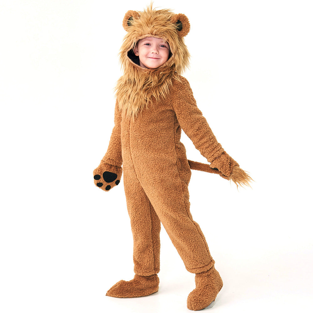 Costume da Leone per Bambini - Morbido e Ruggente!