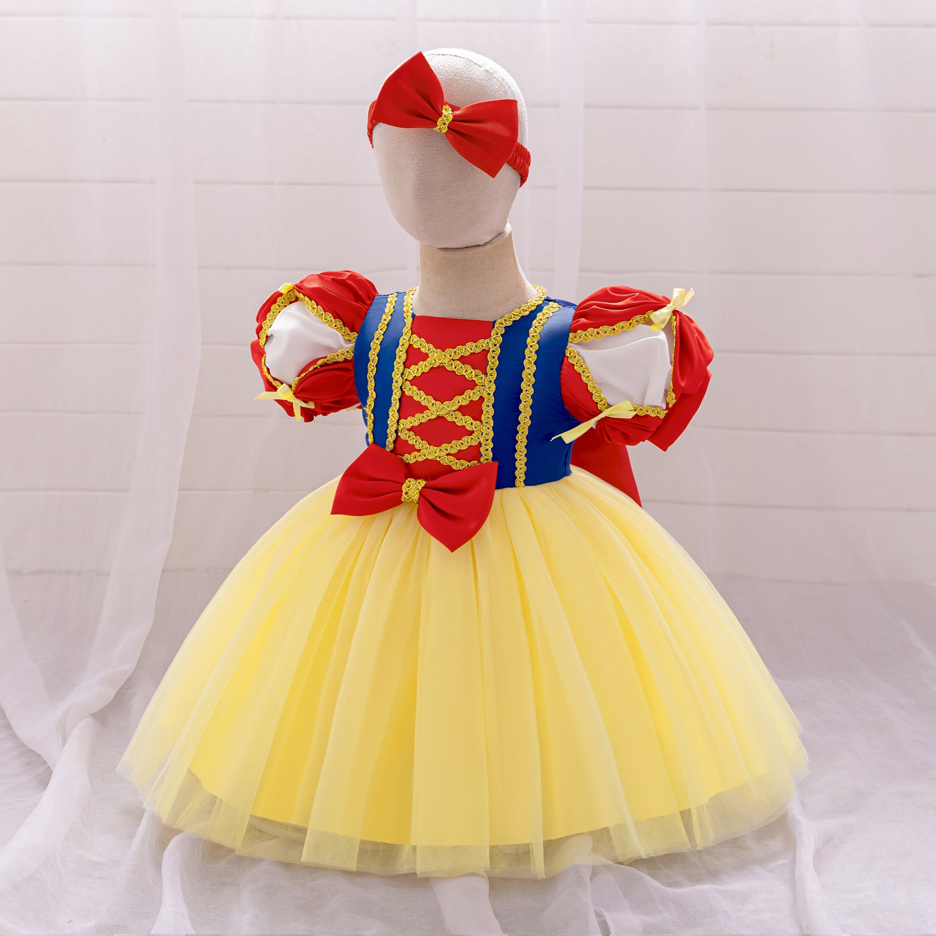 Costume da Principessa Biancaneve bimba