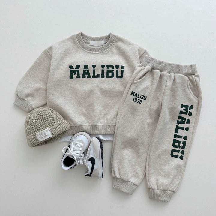 Completo Sportivo Bimbo “MALIBU 1978” – Felpa + Jogger