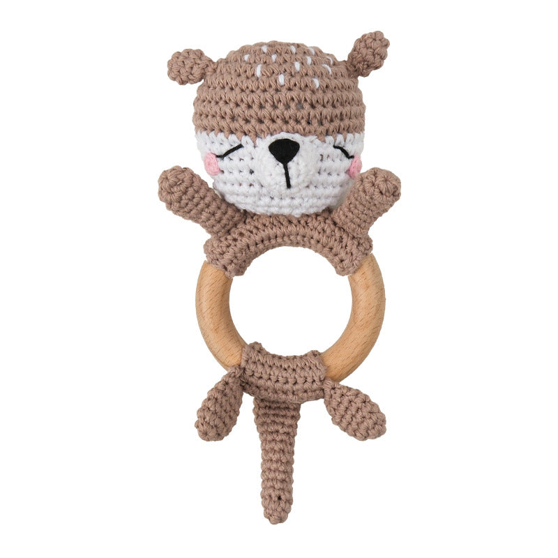 Sonaglio Neonato in Cotone Crochet fatti a mano