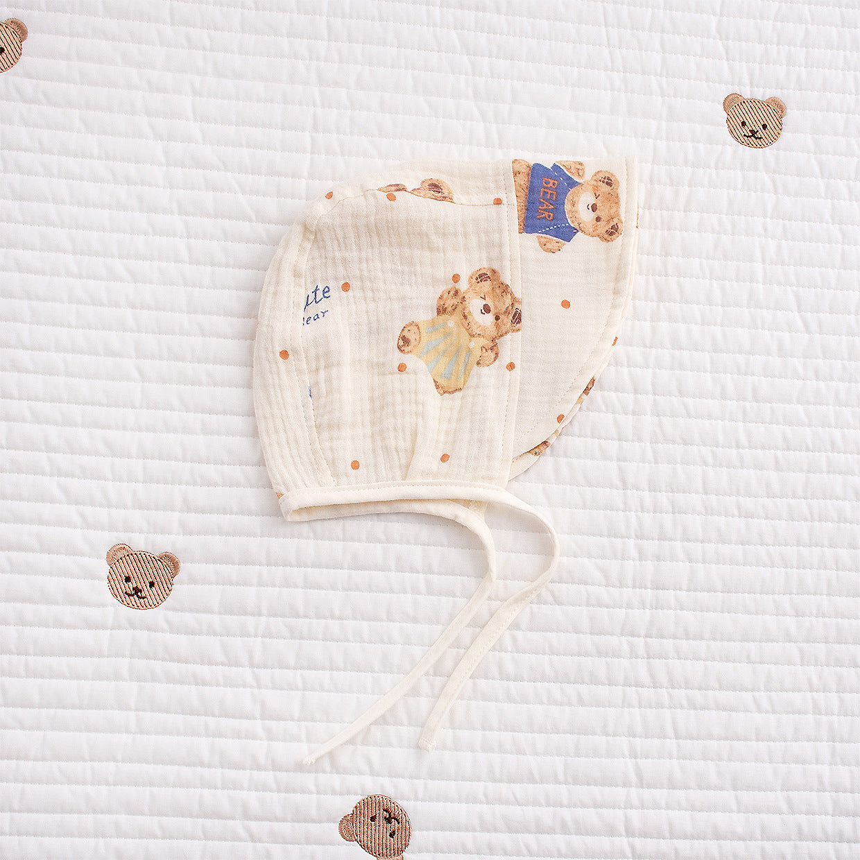 Cappellino in Mussola Neonato