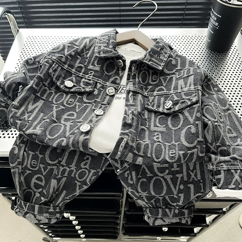 Completo 3 pezzi Denim Bimbo – Autunno/Inverno