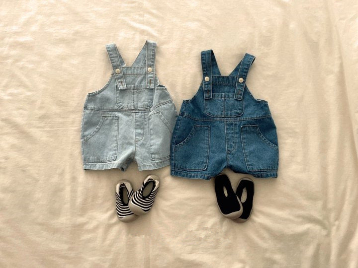 Salopette in Denim per Bambino - Stile Casual Estivo