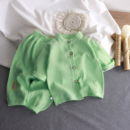 Set 2pz in Mussola di Cotone per Bambino