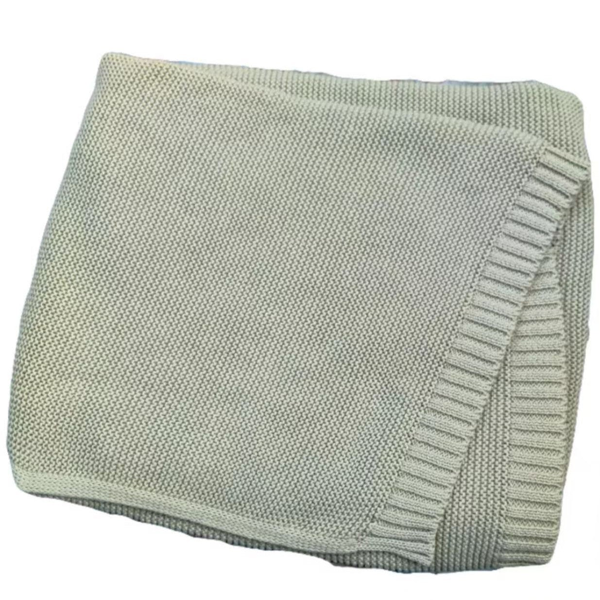 Coperta Neonato in Maglia – Morbida e Traspirante, Cotone 100%