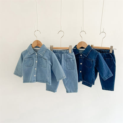 Completo 2pz Jeans Bambino