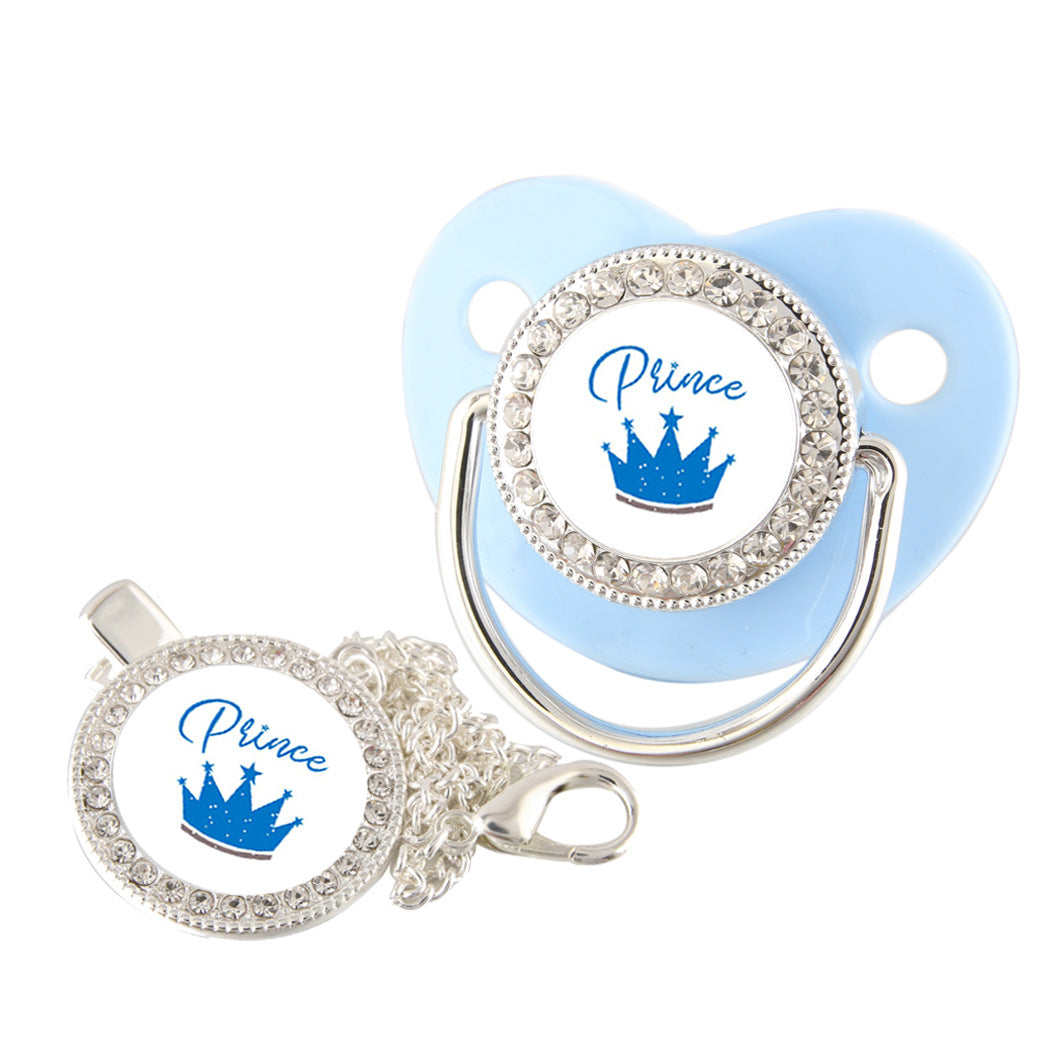 Set Ciuccio con Catenella Luxury "Prince" – Vari Colori