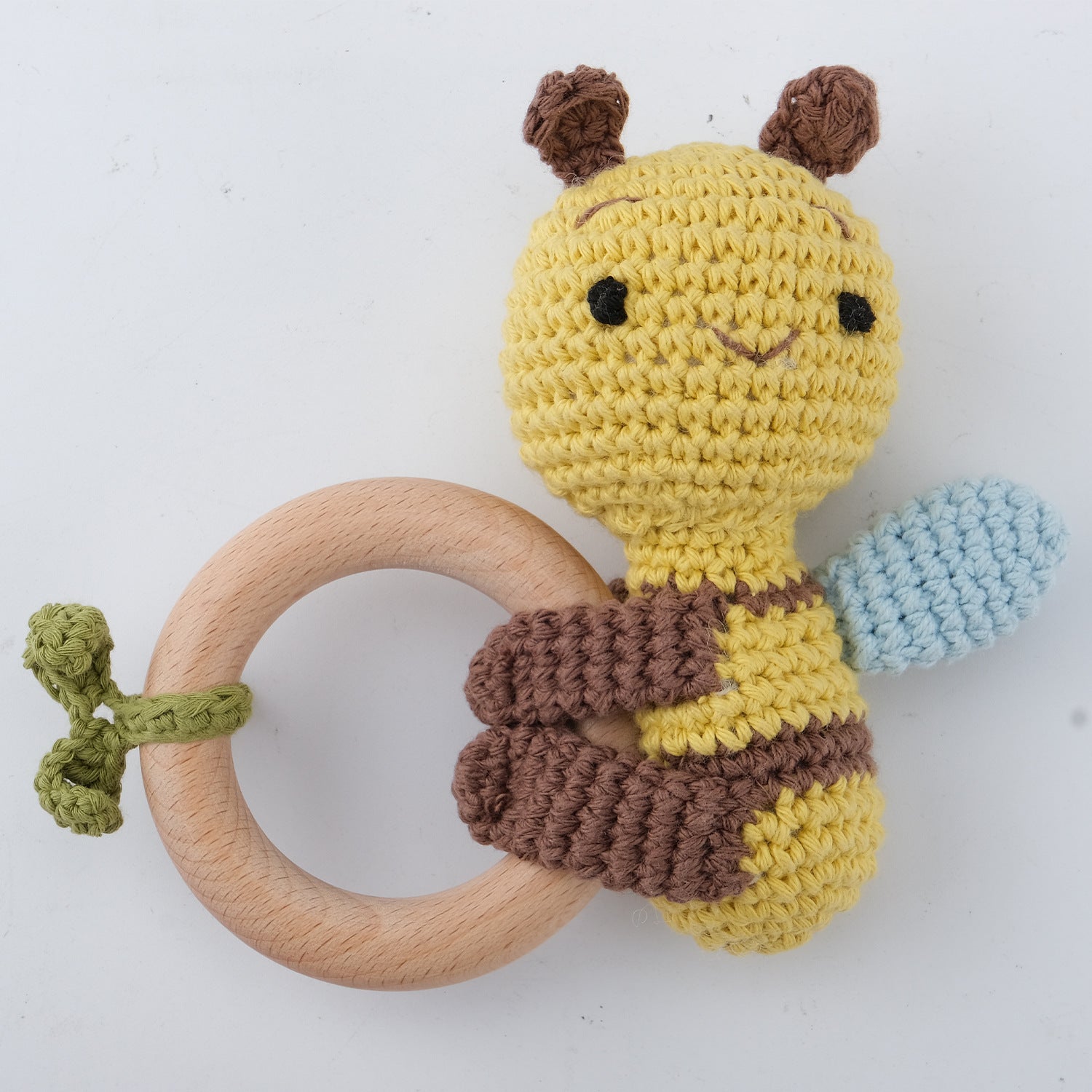 Sonaglio Neonato in Cotone Crochet fatti a mano