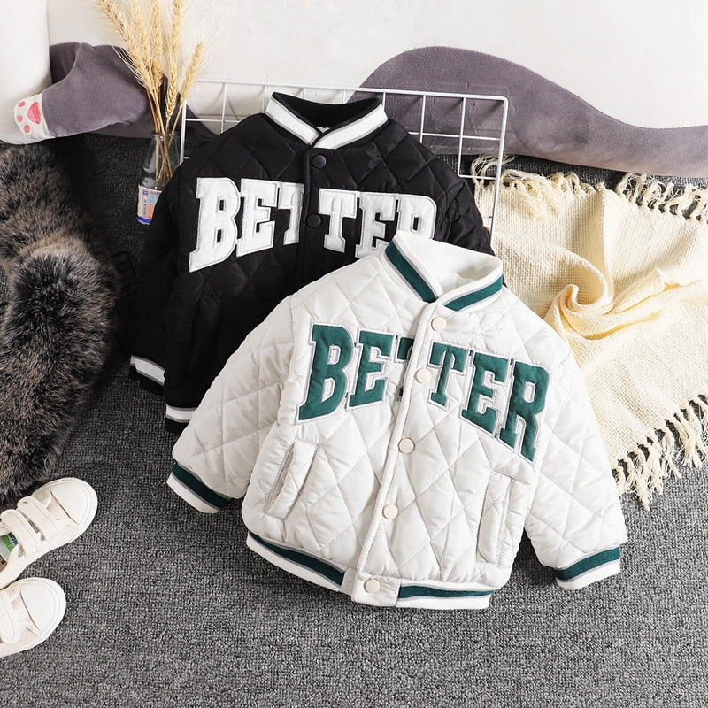 Giacca Bambino "Better"  Trapuntata Invernale Stile College