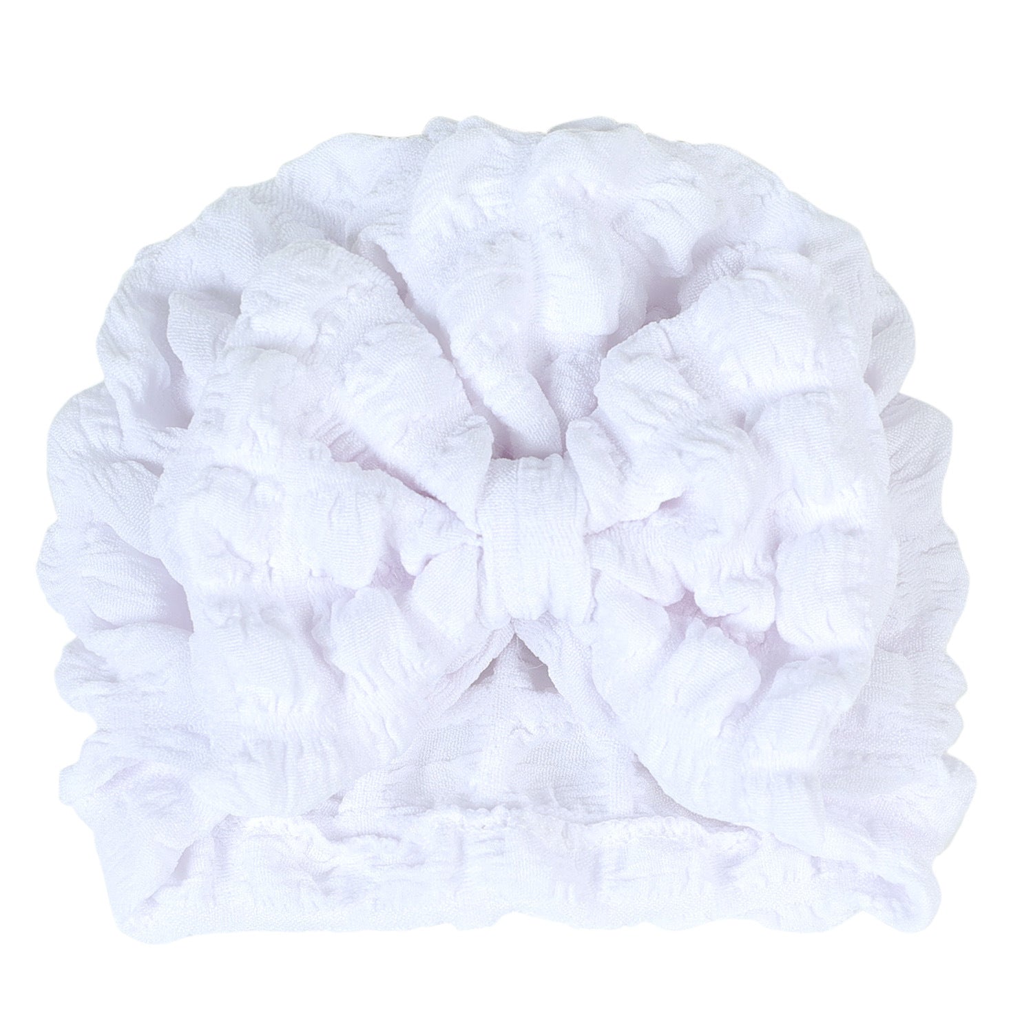 Turbanti Morbidi per Neonati con Fiocco