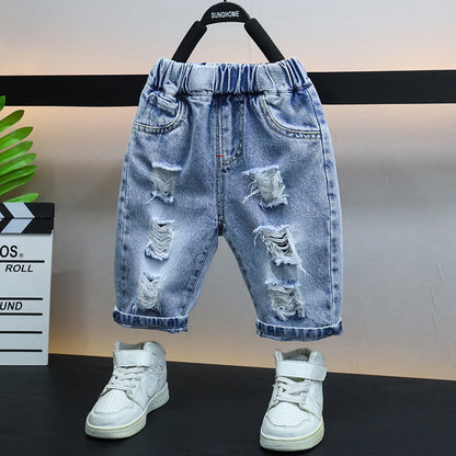 Jeans Denim per Bambini – Stile Casual e Comodo