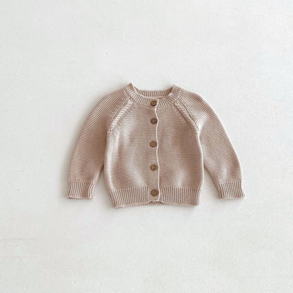Salopette Bimba  in Maglia Calda con Bretelle