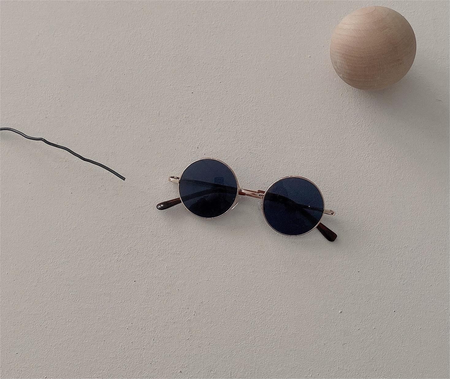 Occhiali da sole tondi vintage – Protezione UV400