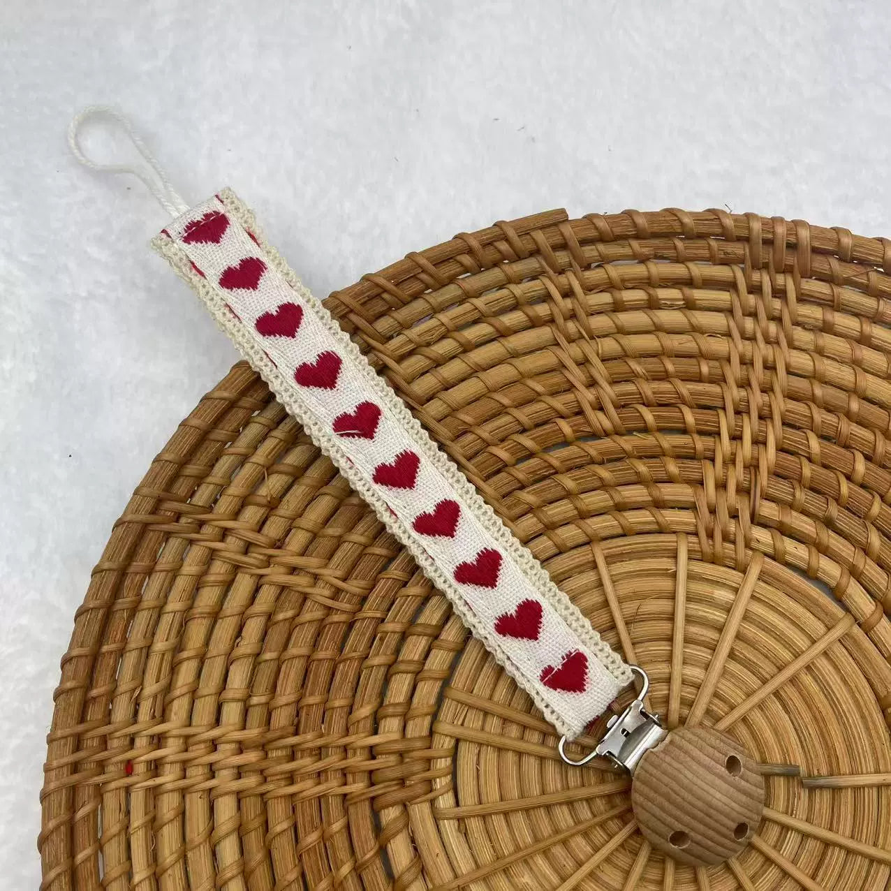 Portaciuccio Floreale in Cotone – Eleganza e Sicurezza per il Tuo Bambino