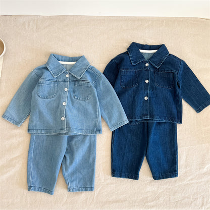 Completo 2pz Jeans Bambino