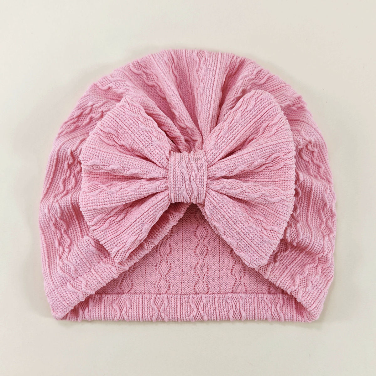 Set Cappellino Turbante + Calzini con Fiocco – Neonato