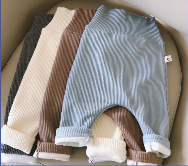 Pantaloni a Costine per Bambino/a – Vita Alta Morbida, Cotone Elasticizzato