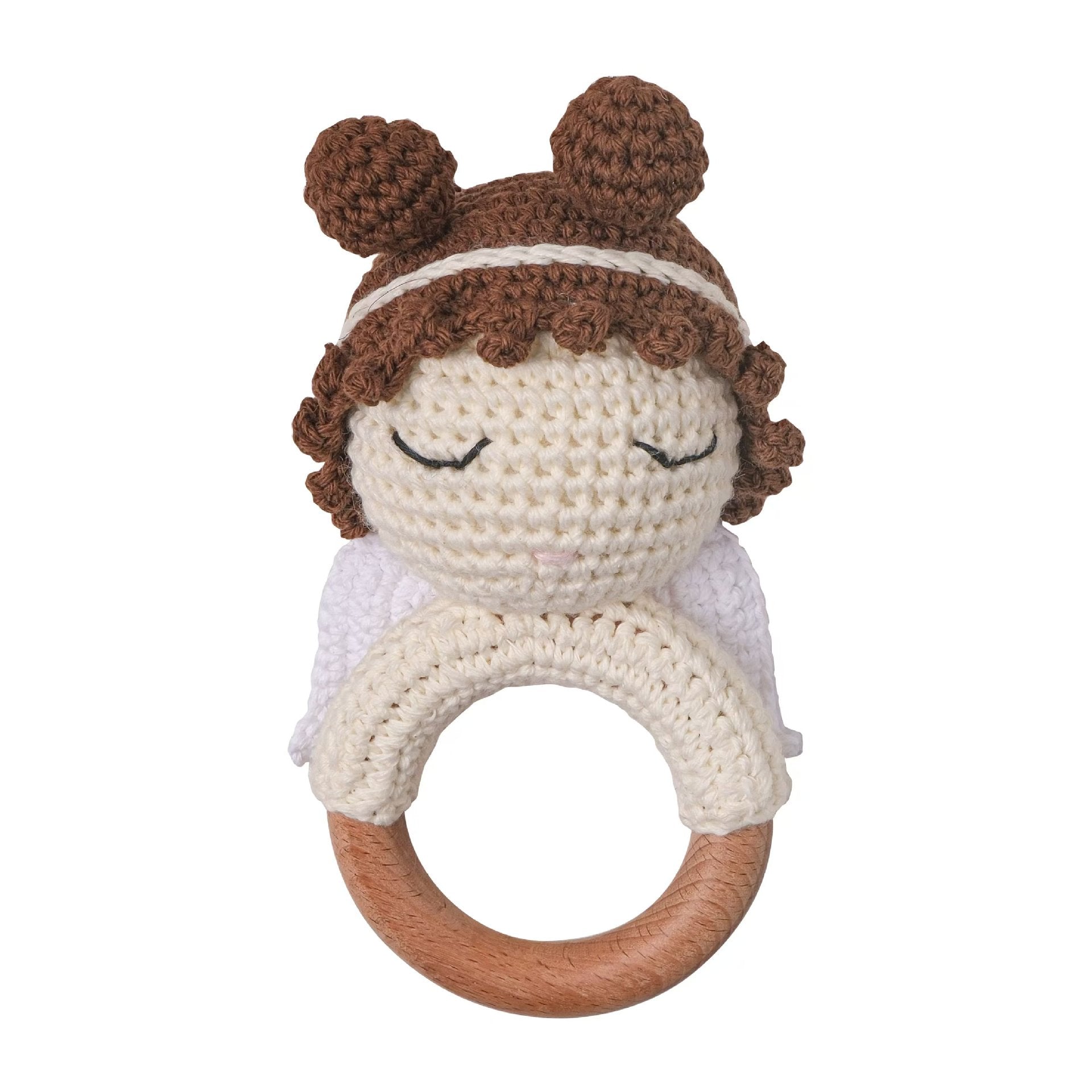 Sonaglio Neonato in Cotone Crochet fatti a mano