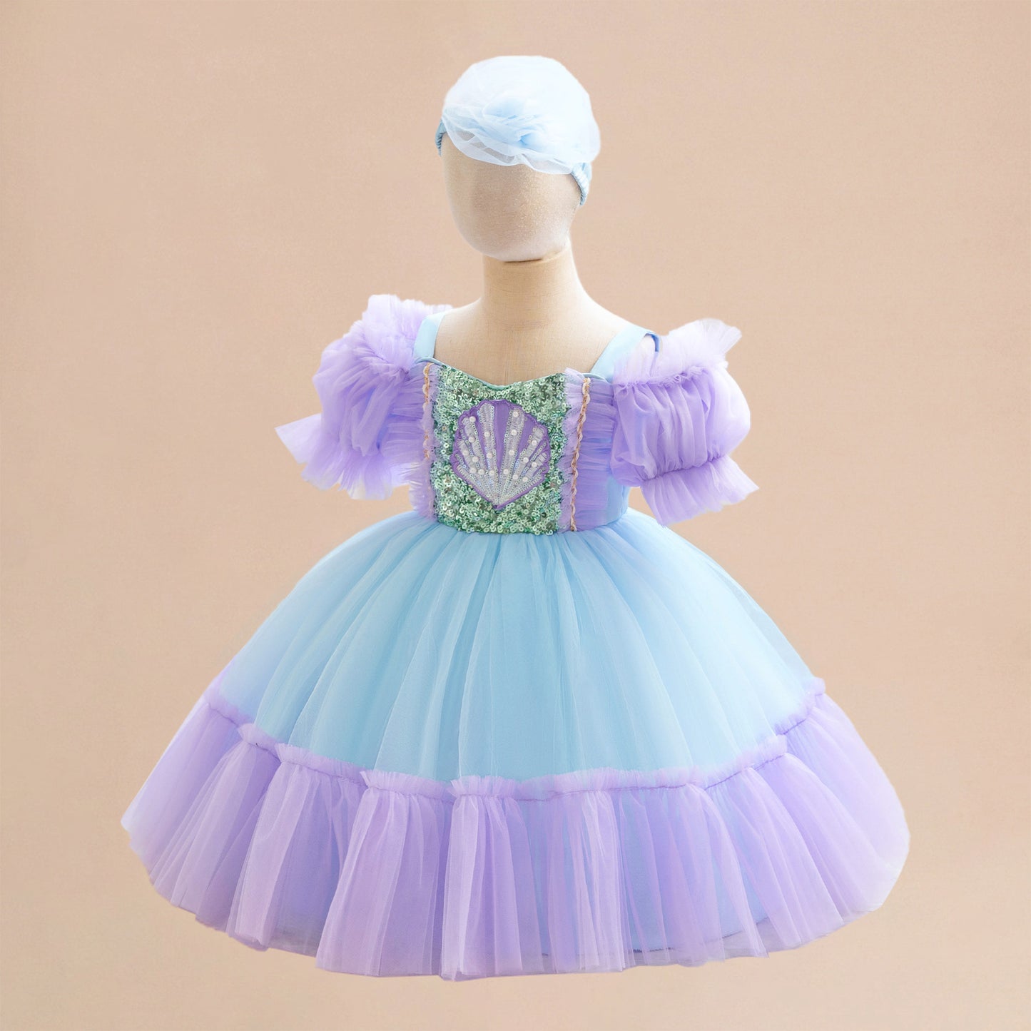 Costume da Principessa del Mare Ariel  per Bambine