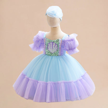 Costume da Principessa del Mare Ariel  per Bambine