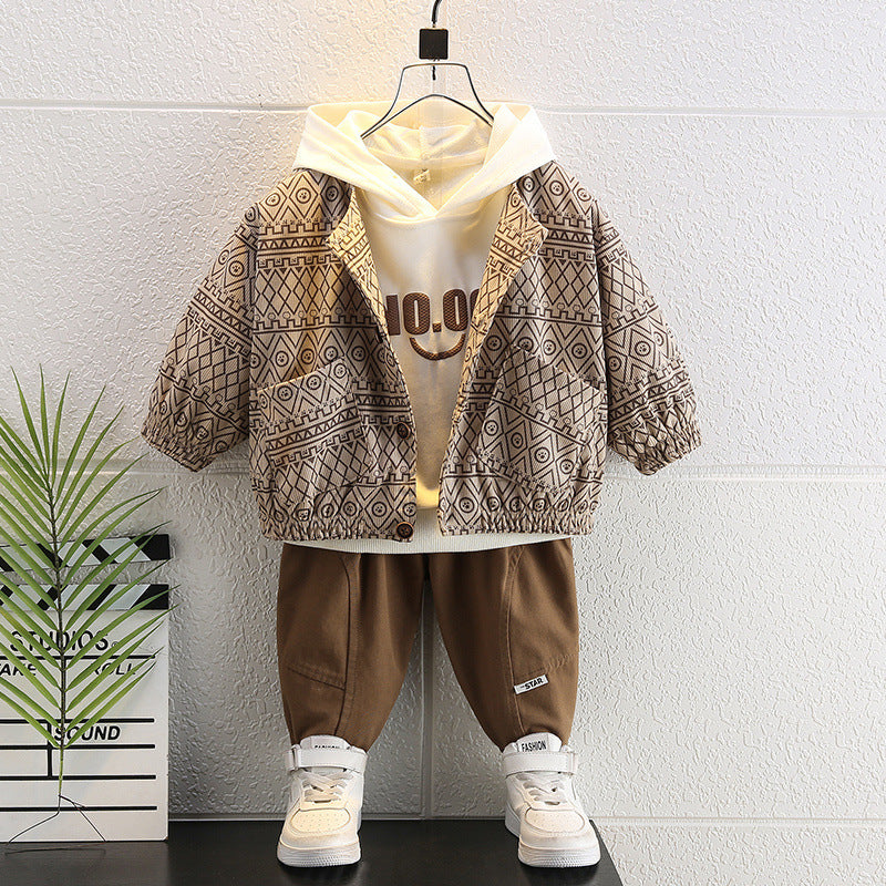 Set bimbo 3 pezzi casual