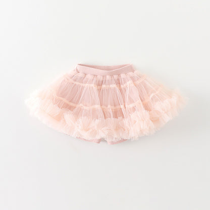 Gonna Tutu in Tulle per Bambina – Morbida e Voluminosa, Colori Pastello