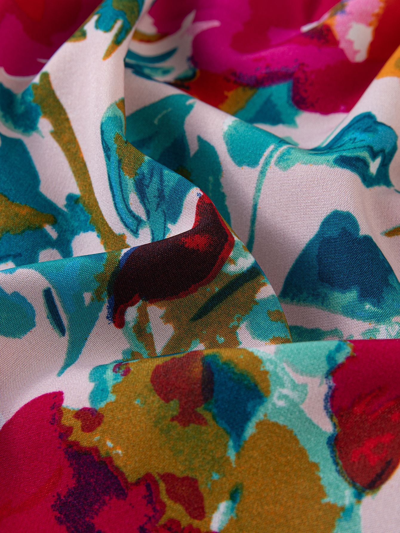 Vestito Estivo Bimba a Spalline   Fantasia Floreale Multicolor