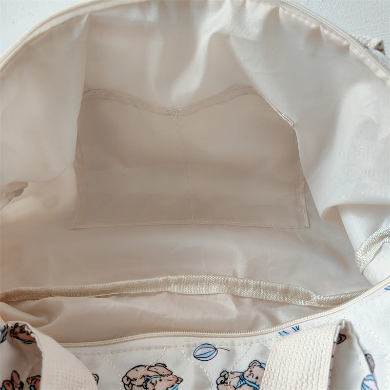 Borsa Mamma Orsetto Trapuntata – Borsa Nascita e Passeggio